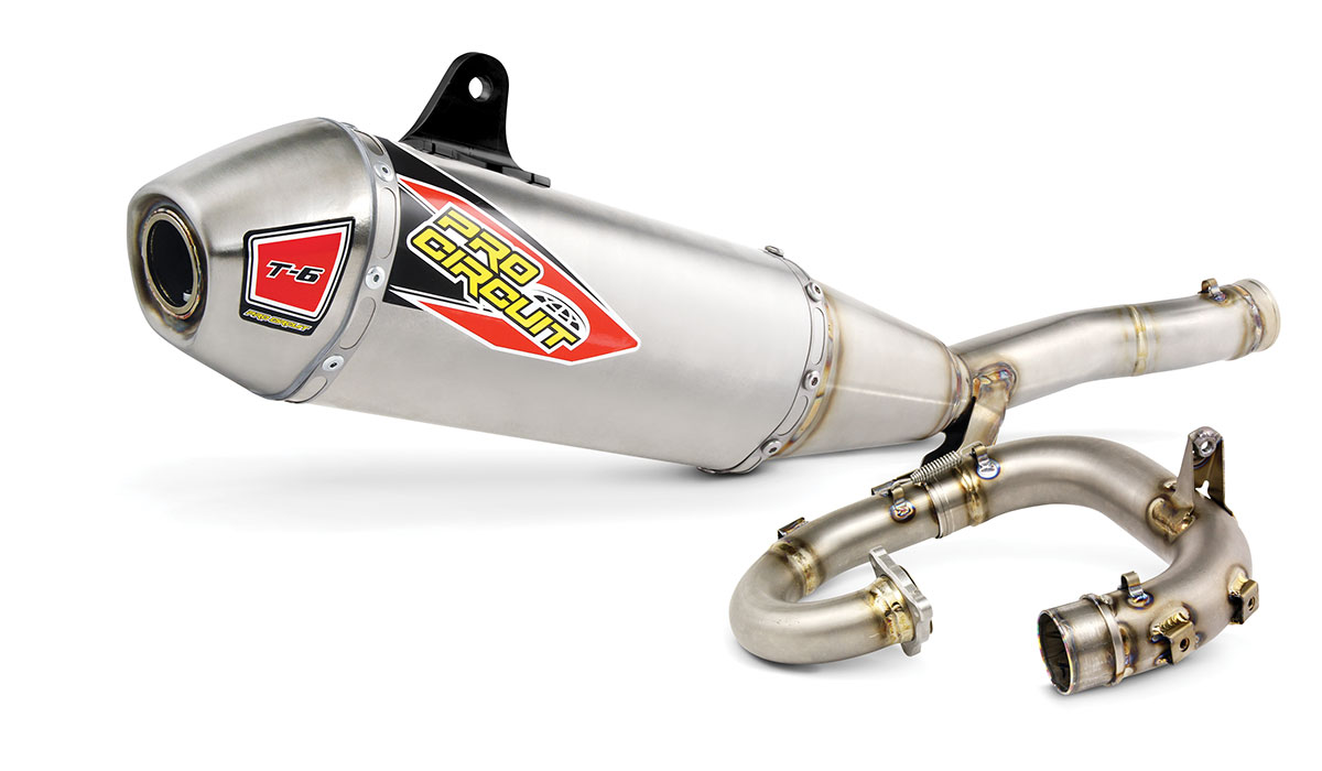 Pro Circuit T-6 Stainless Steel Exhaust - Pro Circuit aftermarket dirt bike part